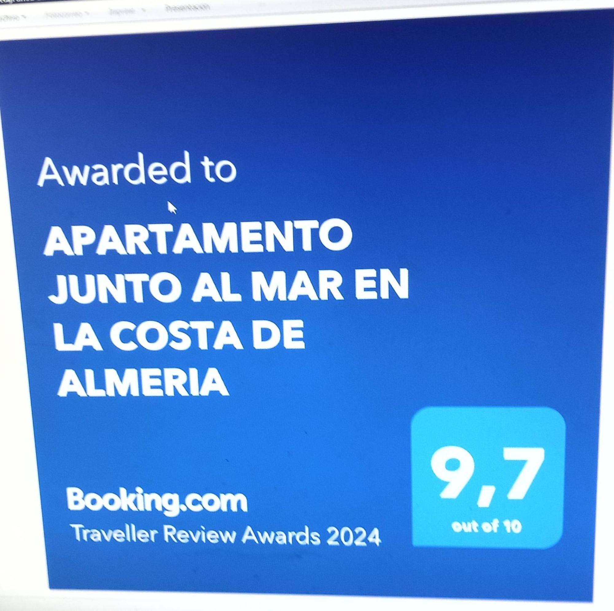 Apartamento Junto Al Mar En La Costa De Almeria El Pozo del Esparto 外观 照片